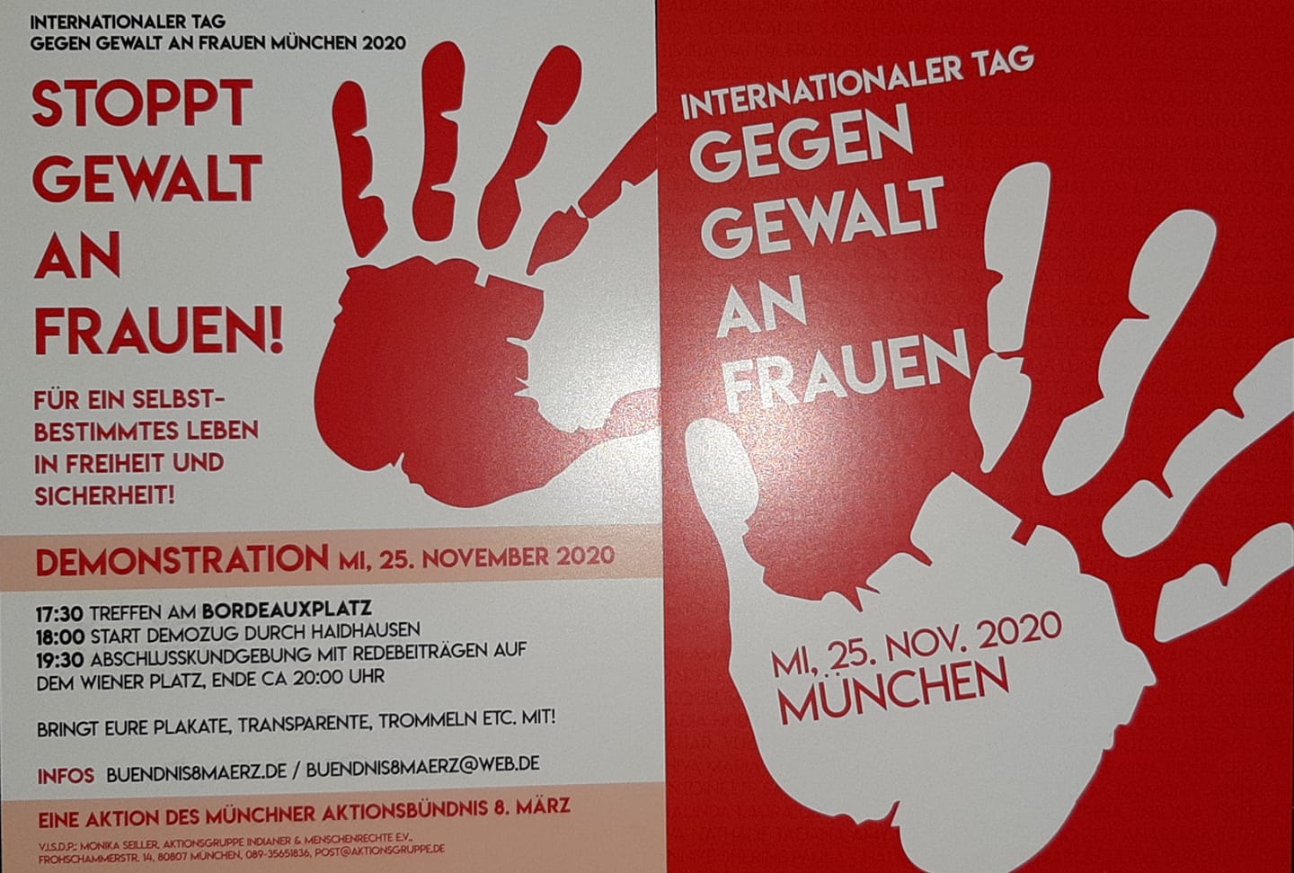 25.11. Internationaler Tag gegen GEWALT an Frauen Behindertenverband