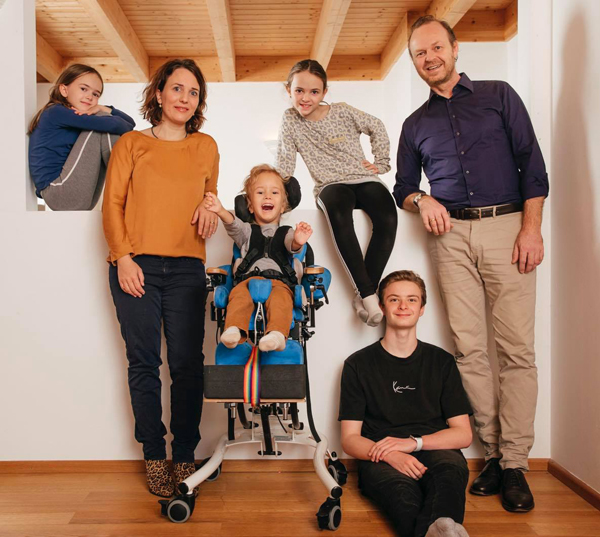 Familienfoto von Familie Lechleuthner