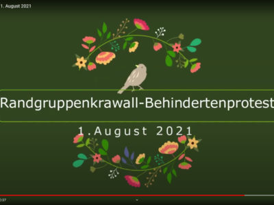 Videos zur Demo am 1. August