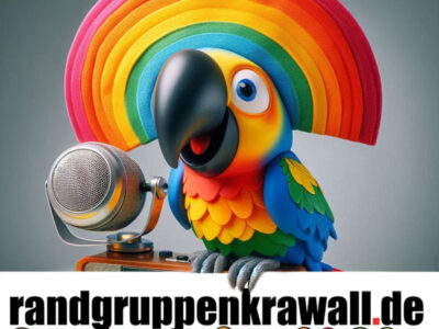 Radiosendung über den Randgruppenkrawall